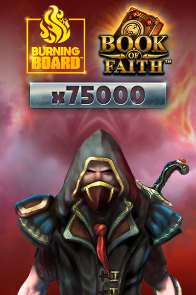 Book of Faith Burning Board